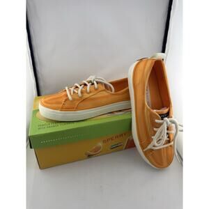 Women's Sperry x Creamsicle® Crest Vibe Sneaker Orange Women's Size 5.5 With Box